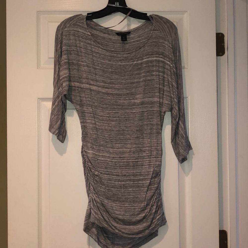 Grey and white tunic